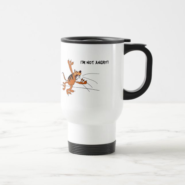 Verärgerte Augen Reisebecher (Rechts)