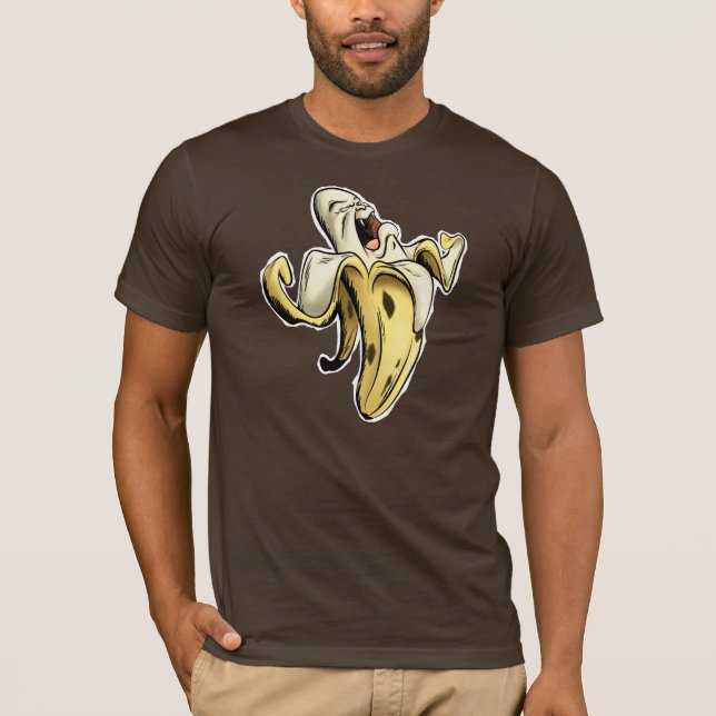 Verärgerte Banane T-Shirt (Vorderseite)