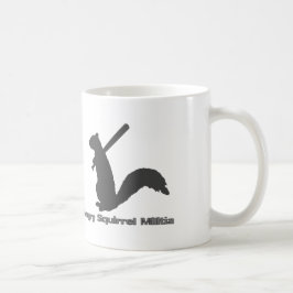 Verärgerte Eichhörnchen-Miliz Kaffeetasse