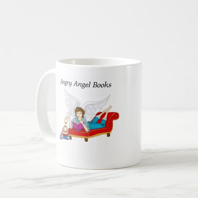 Verärgerte Kaffee-Tasse Tasse (Vorderseite Links)