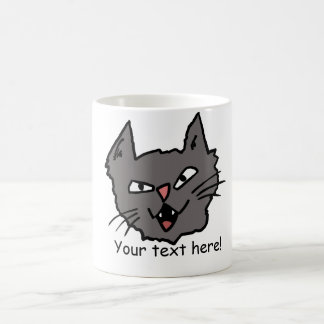 Verärgerte Katzen-Tasse Tasse