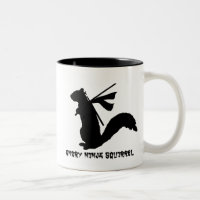 Verärgerte Ninja Eichhörnchen-Sammlung