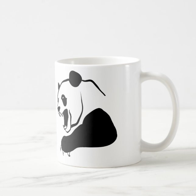 verärgerte Panda-Tasse Tasse (Rechts)