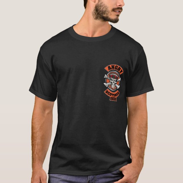 Verärgerte Scotsman-Garage T-Shirt (Vorderseite)