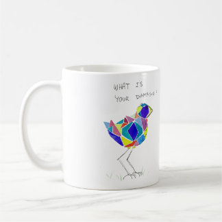 Verärgerte Vogel-Tasse Kaffeetasse