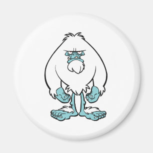 Verärgerte Yeti Magnet