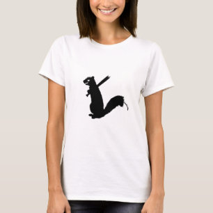 Verärgerte Zombie-Eichhörnchen-Sammlung T-Shirt