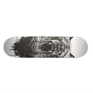 Verärgerter Bär Skateboard