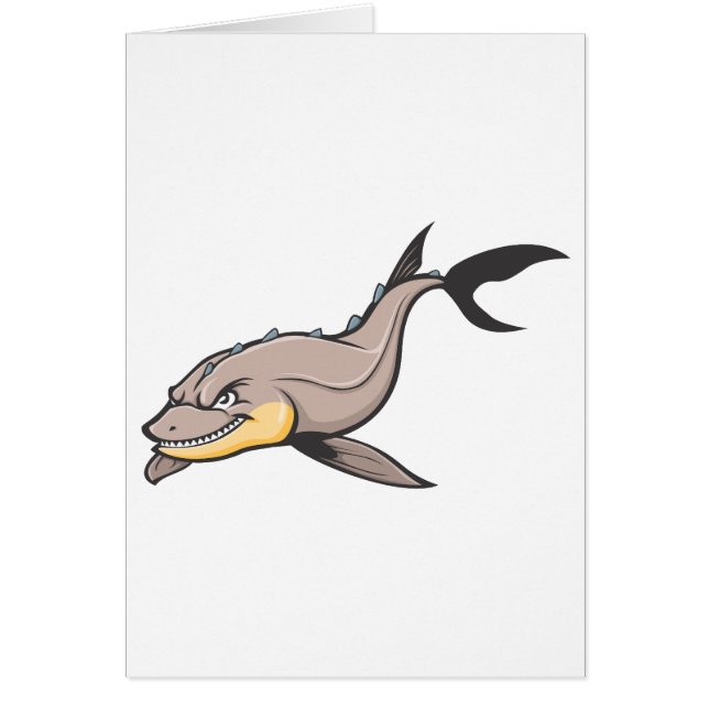 Verärgerter chinesischer Stör (Vorne)