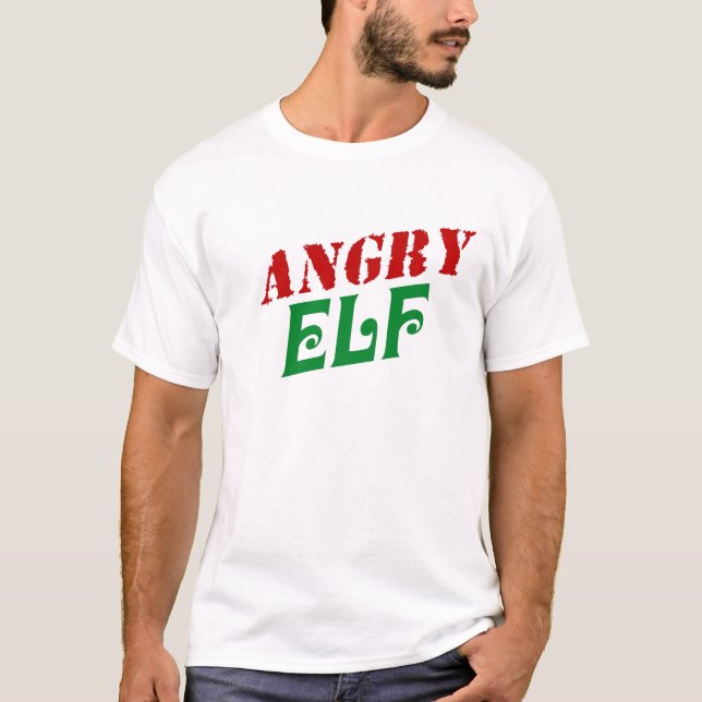 Verärgerter Elf T-Shirt (Vorderseite)