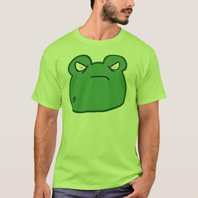Verärgerter Frosch T-Shirt (Vorderseite)