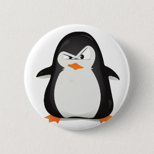 Verärgerter Pinguin Button