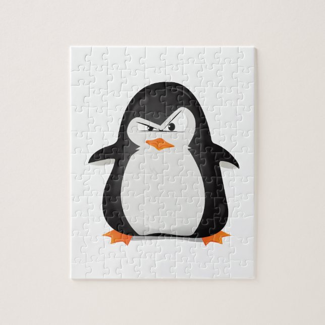 Verärgerter Pinguin Puzzle (Vertikal)