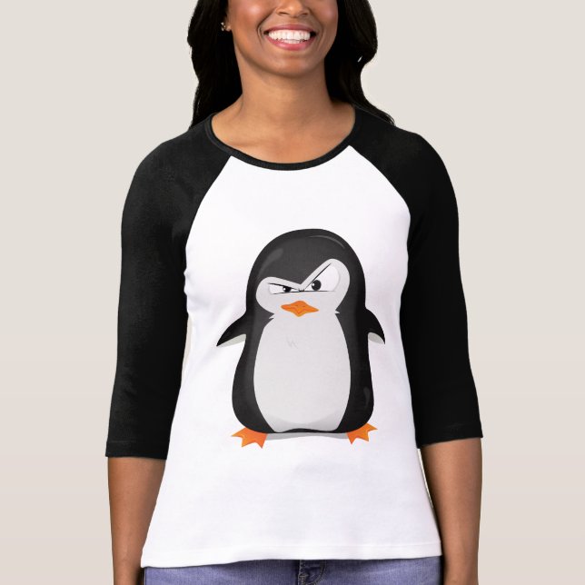 Verärgerter Pinguin T-Shirt (Vorderseite)