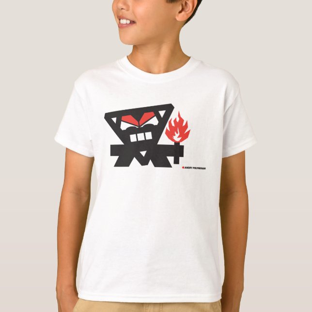 Verärgerter Polynesier T-Shirt (Vorderseite)