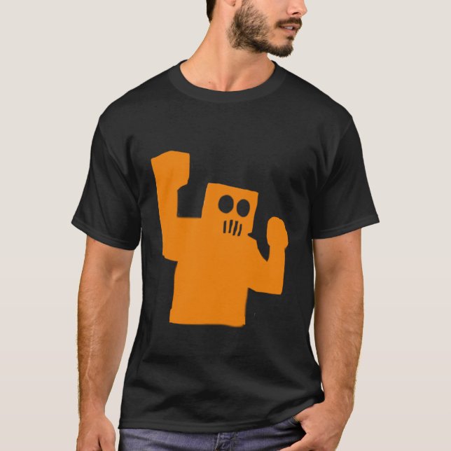 Verärgerter Roboter T-Shirt (Vorderseite)