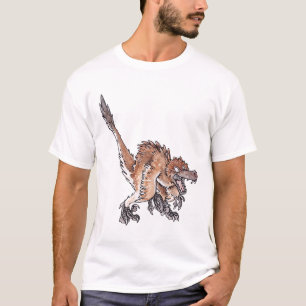 Verärgerter Velociraptor T-Shirt