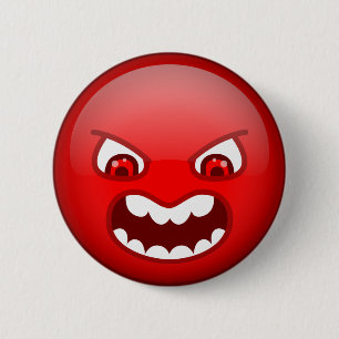 Verärgertes Rot Button