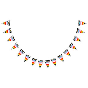 Verband Fortschritts-Stolzflagge Wimpelkette