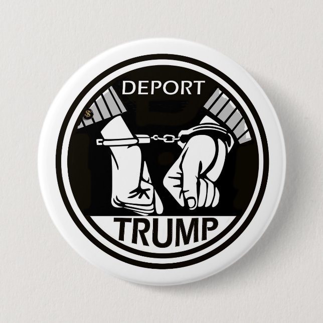 Verbannen Sie den Donald Button (Vorderseite)