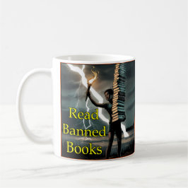 Verbannte Bücher lesen - Tasse