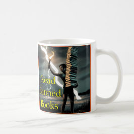 Verbannte Bücher lesen - Tasse