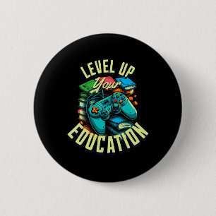 Verbessere deine Bildung - Gaming-inspirierter Leh Button