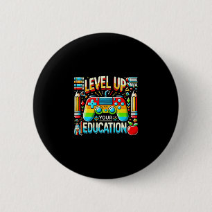 Verbessere deine Bildung Gaming-inspirierter Lehre Button