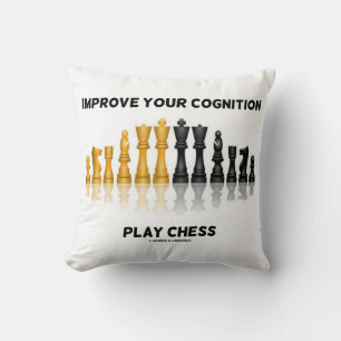 Verbessere deine Kognition Schachspiel-Tipp Schach Kissen
