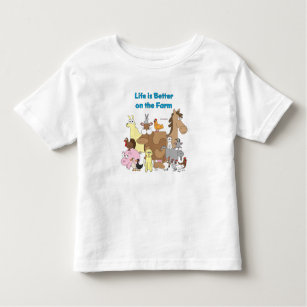 Verbessern Sie auf dem Bauernhof - Kleinkind-Shirt Kleinkind T-shirt