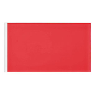 Verbessern Sie Ihr Website-Banner mit rotem Hinter Namenschild