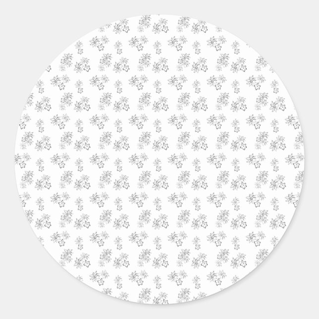 Verbessern Sie Ihre Marke mit klassischen Round-St Runder Aufkleber (Vorderseite)