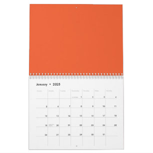 Verbessern Sie Ihren Platz mit einem auffälligen O Kalender