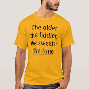 Verbessern Sie mit Alter T-Shirt