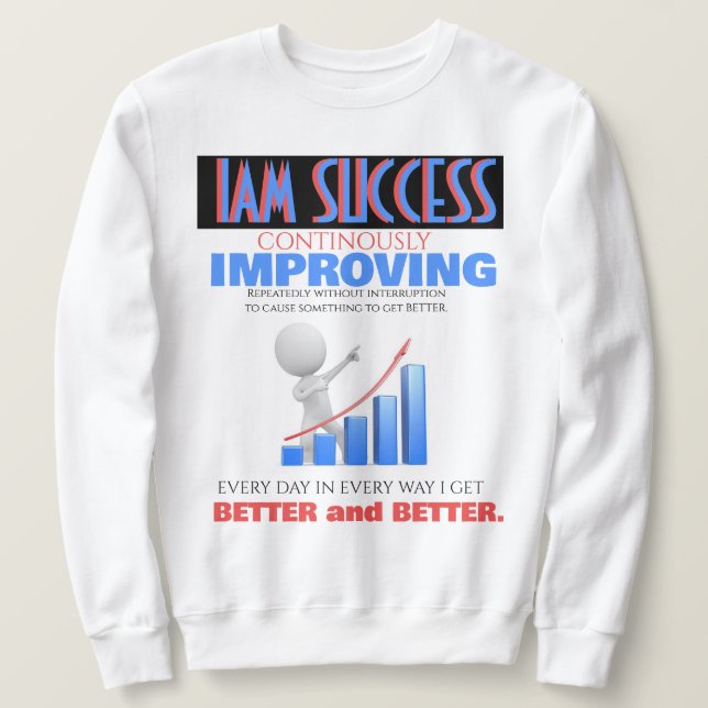 VERBESSERND SWEATSHIRT (Design vorne)