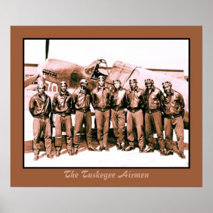 (Verbessert) Die Flugzeuge von Tuskegee Poster