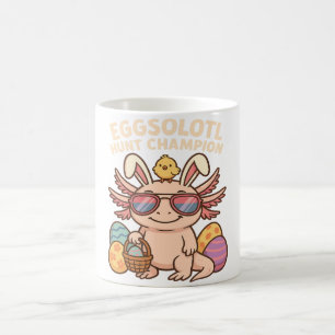 verbessert): Eggsolotl Hunt Champion - Funny Niedl Kaffeetasse