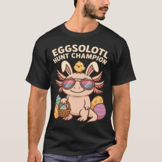 verbessert): Eggsolotl Hunt Champion - Funny Niedl T-Shirt