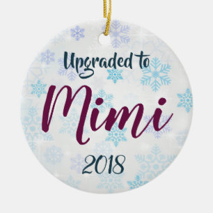 Verbessert Mimi zur personalisierten Keramik Ornament