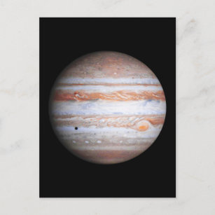 VERBESSERTES Bild von Jupiter Cassini flyby NASA Postkarte