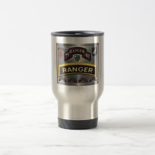 Verbessertes Design 75. Ranger Regiment ohne Stain Reisebecher