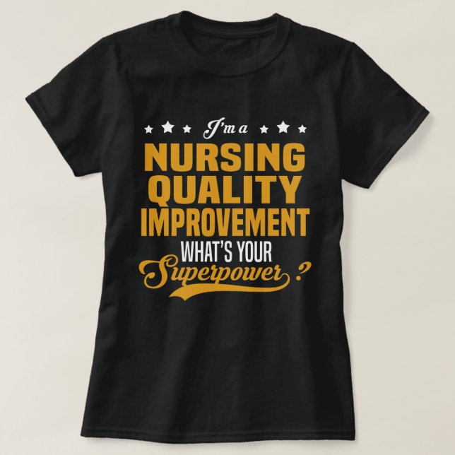 Verbesserung der Pflegequalität T-Shirt (Design vorne)