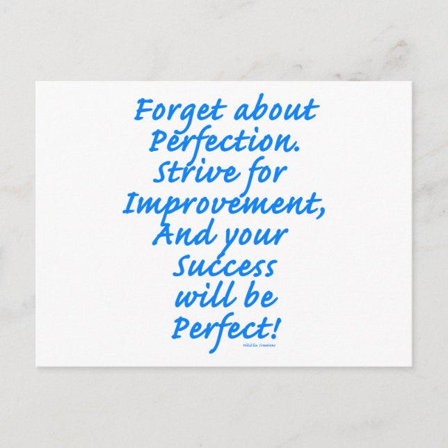 Verbesserung Postkarte (Vorderseite)