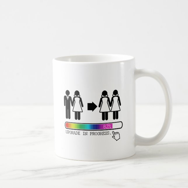 VERBESSERUNG ZUR LESBE TASSE (Rechts)