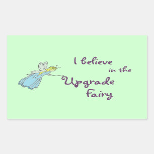 Verbesserungs-feenhafte Kreuzfahrt-Aufkleber Rechteckiger Aufkleber