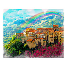 Verbicaro, ein Dorf in Kalabrien