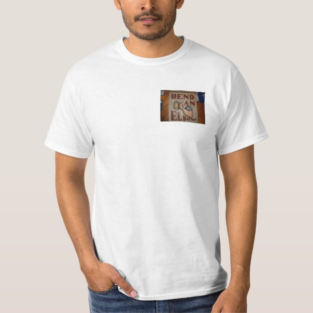 verbiegen Sie einen Ellbogen T-Shirt (Vorderseite)