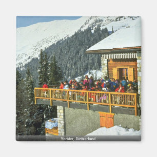 Verbier, Schweiz Magnet
