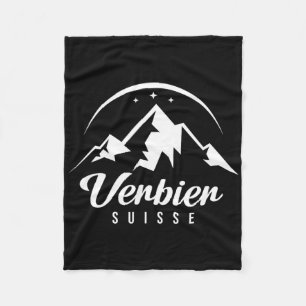 Verbier Schweiz Skigebiet Skifahren Snowboarden Fleecedecke