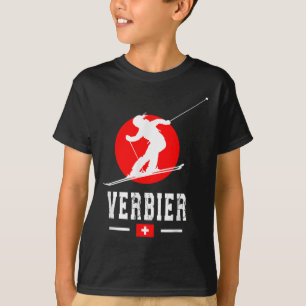 Verbier Ski Resort Alpen Schweizer Berge Schweiz T-Shirt